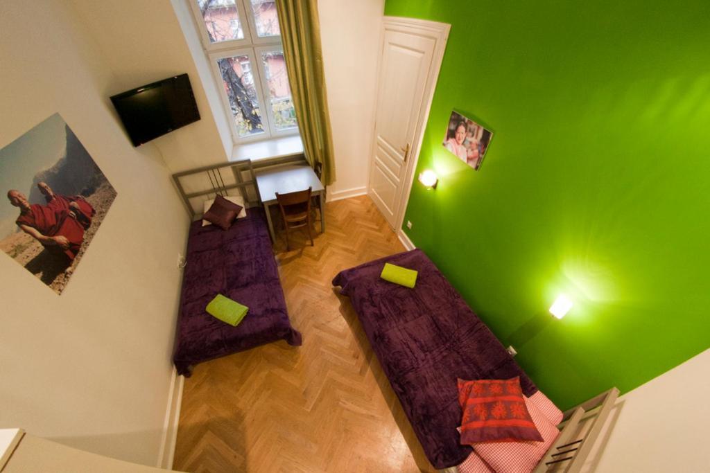 Chambre Lits Jumeaux avec Salle de Bains Privative